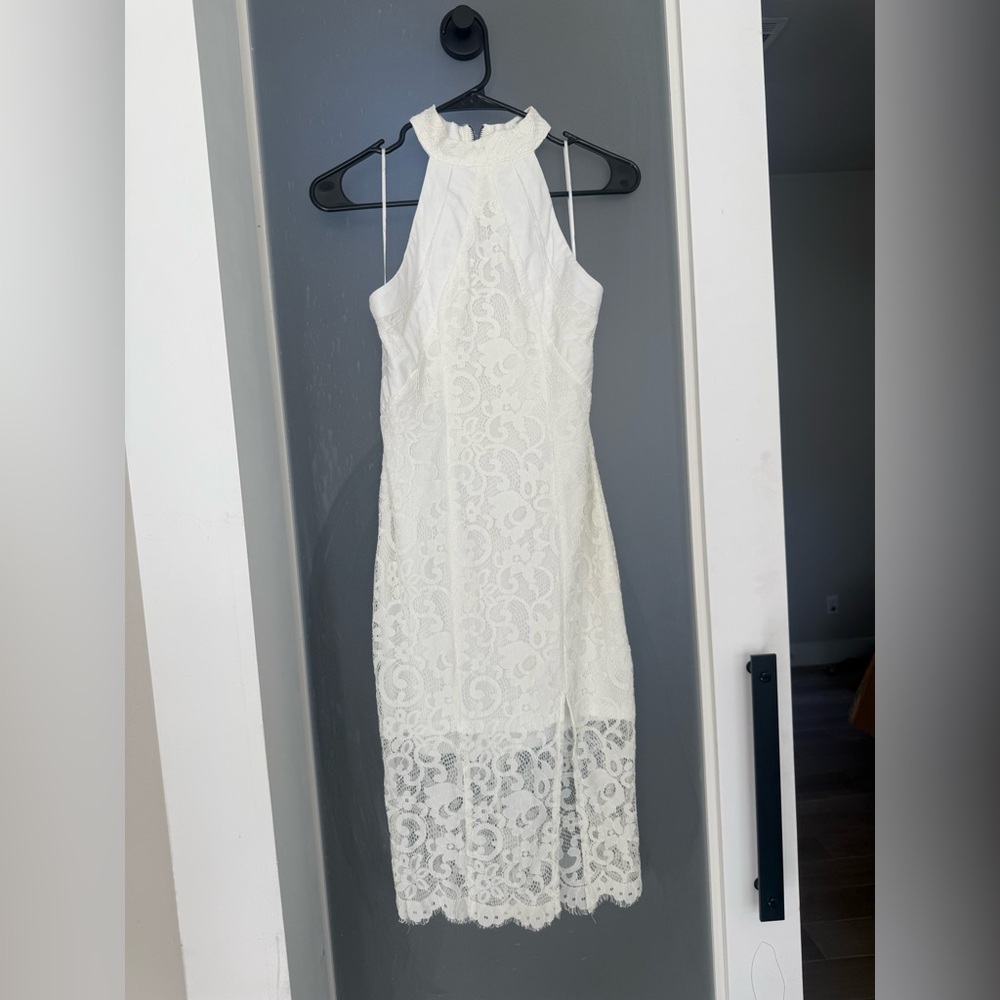 Mura Boutique Ivory Lace Dress